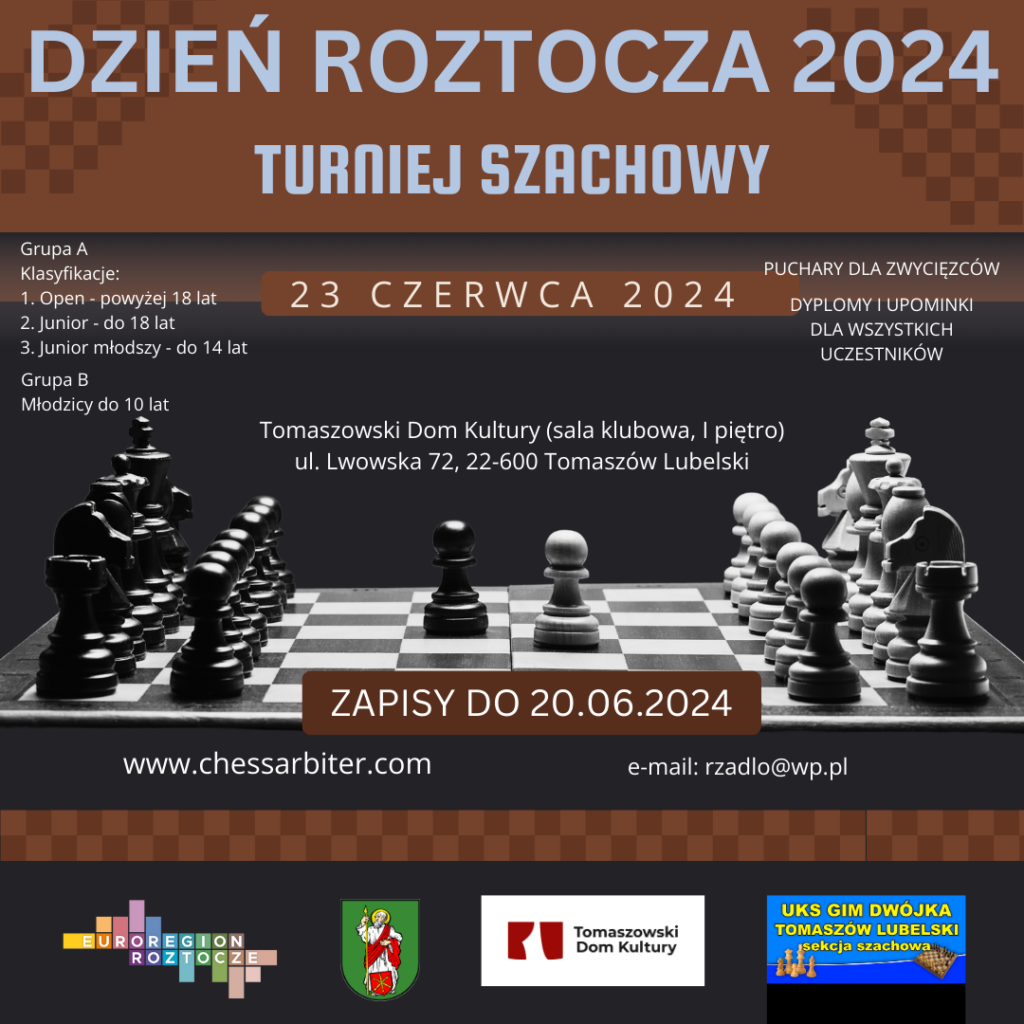 DNI ROZTOCZA 2024 – Turniej Szachowy!